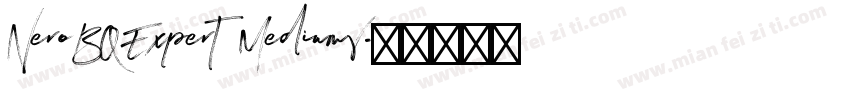NeroBQExpert MediumV字体转换